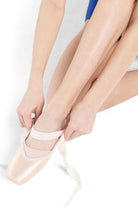 rosa Ballett-Spitzenschuh