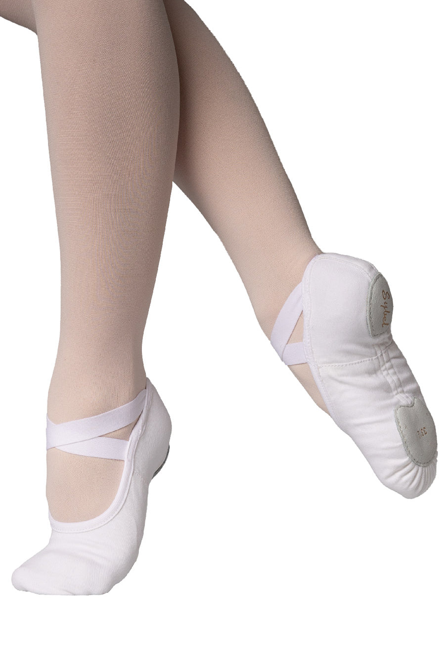 weiße Ballettschuhe Merlet Sybel