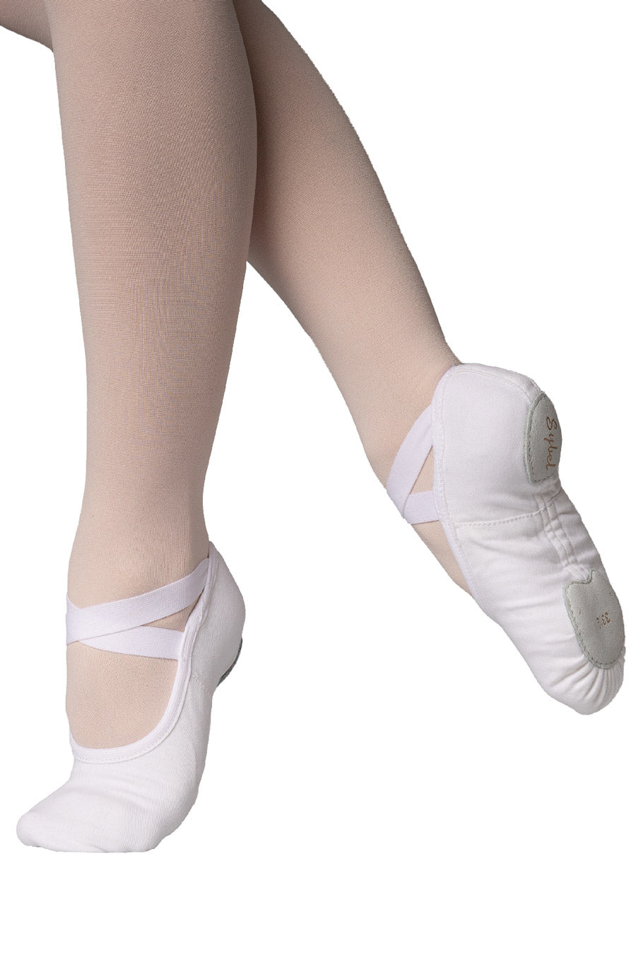 weiße Ballettschuhe Merlet Sybel