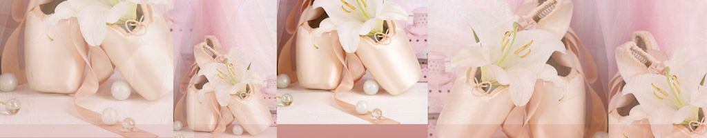 Eine Ballerina in einem rosa Tutu sitzt auf einem Holzboden und berührt sanft ihre Spitzenschuhe. Das sanfte Licht wirft einen zarten Schatten ihres erhobenen Arms und betont die Anmut und Eleganz der Tänzerin.