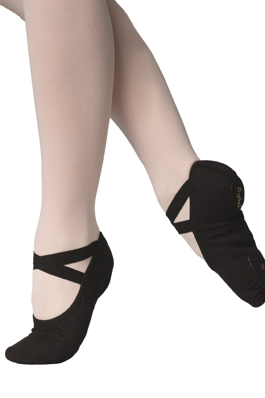 schwarze Ballettschuhe Merlet Sybel 